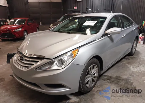 2013 Hyundai Sonata Gls из США, поврежденный, VIN 5NPEB4AC1DH706127
